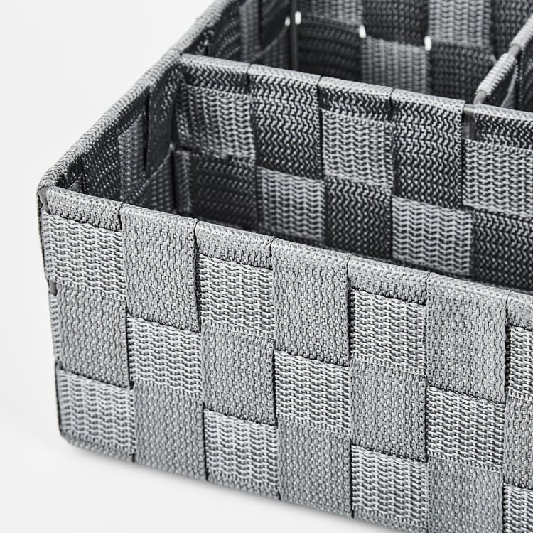 Wilton Norma Polypropylene 4-Partition Storage Basket