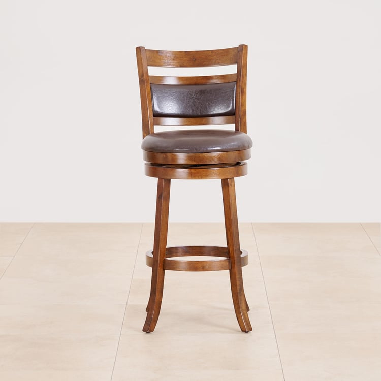 (Refurbished) Bacardi Bar Stool - Brown
