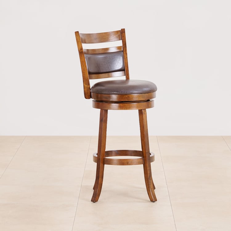 (Refurbished) Bacardi Bar Stool - Brown