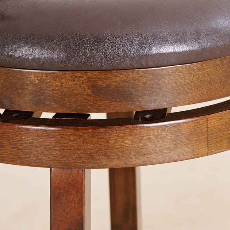 (Refurbished) Bacardi Bar Stool - Brown