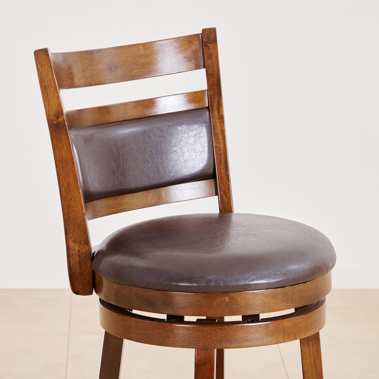 (Refurbished) Bacardi Bar Stool - Brown