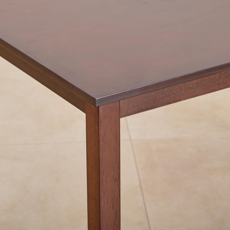 (Refurbished) Cornell 4-Seater Dining Table - Brown