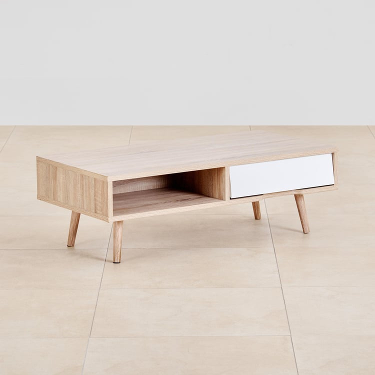 (Refurbished) Benna Coffee Table - Brown