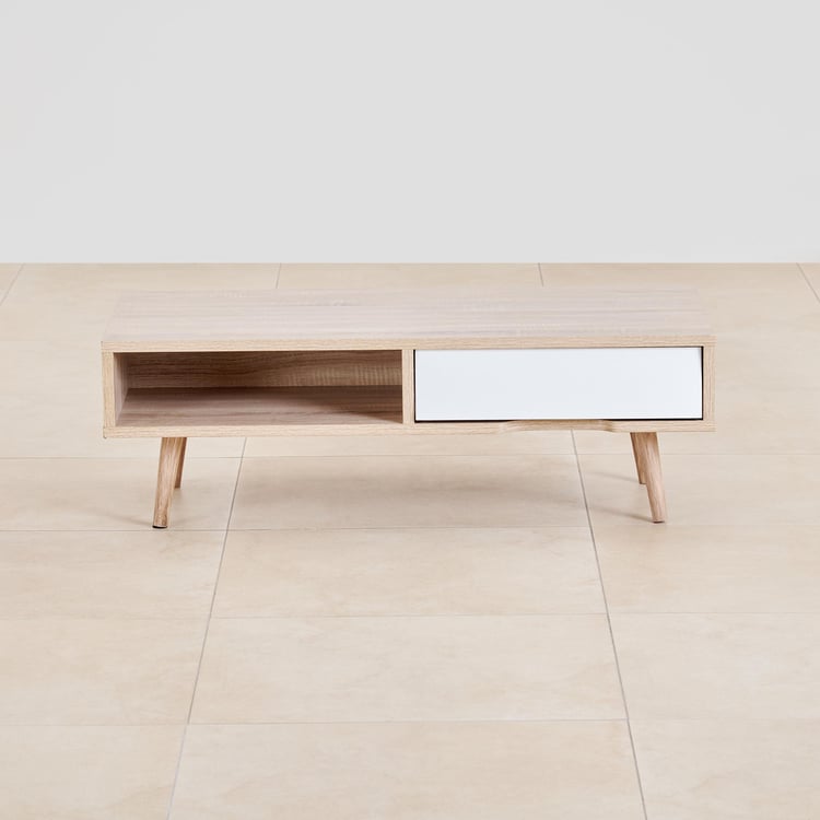 (Refurbished) Benna Coffee Table - Brown