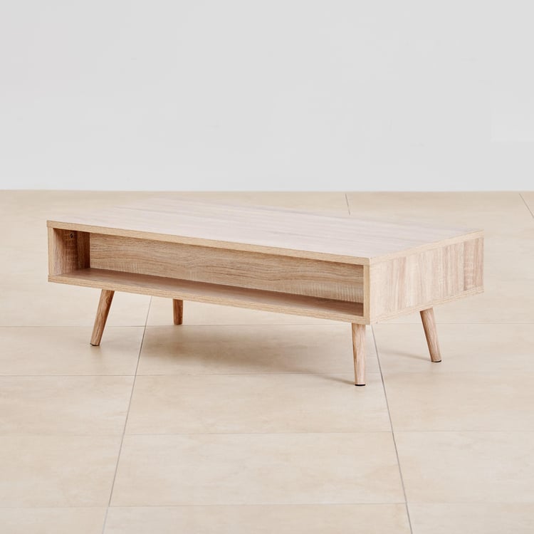 (Refurbished) Benna Coffee Table - Brown