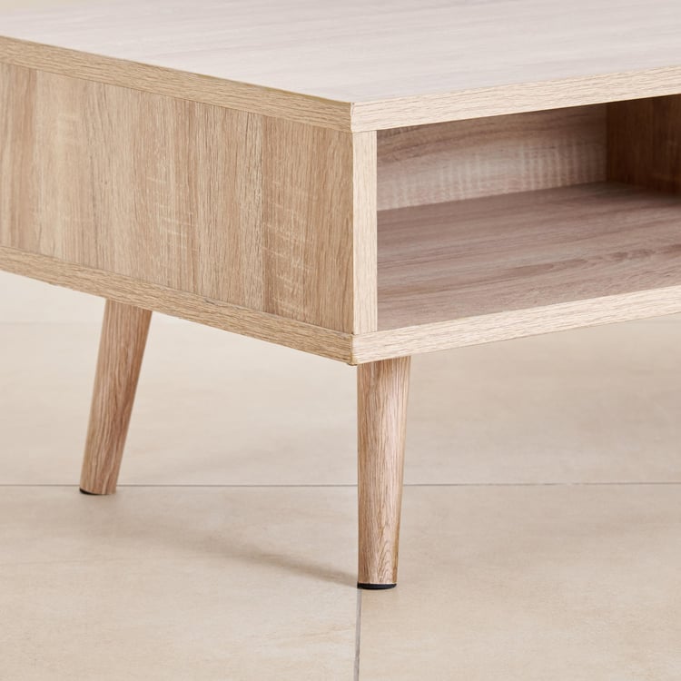 (Refurbished) Benna Coffee Table - Brown