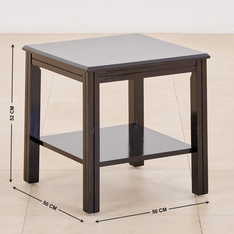 (Refurbished) Montoya End Table - Brown