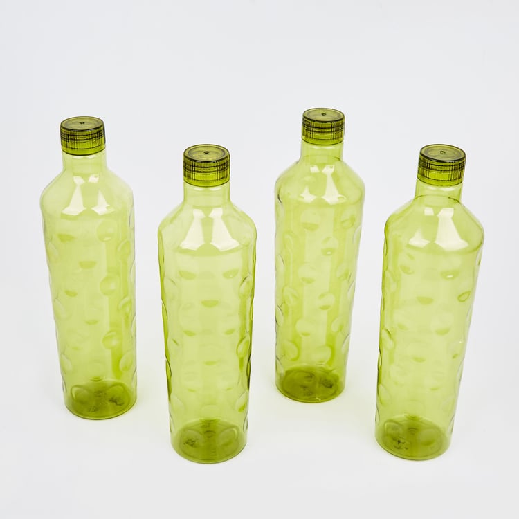 Corsica Set of 4 Fridge Water Bottles - 950ml