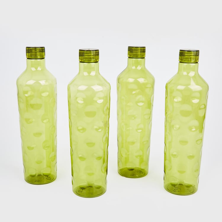 Corsica Set of 4 Fridge Water Bottles - 950ml