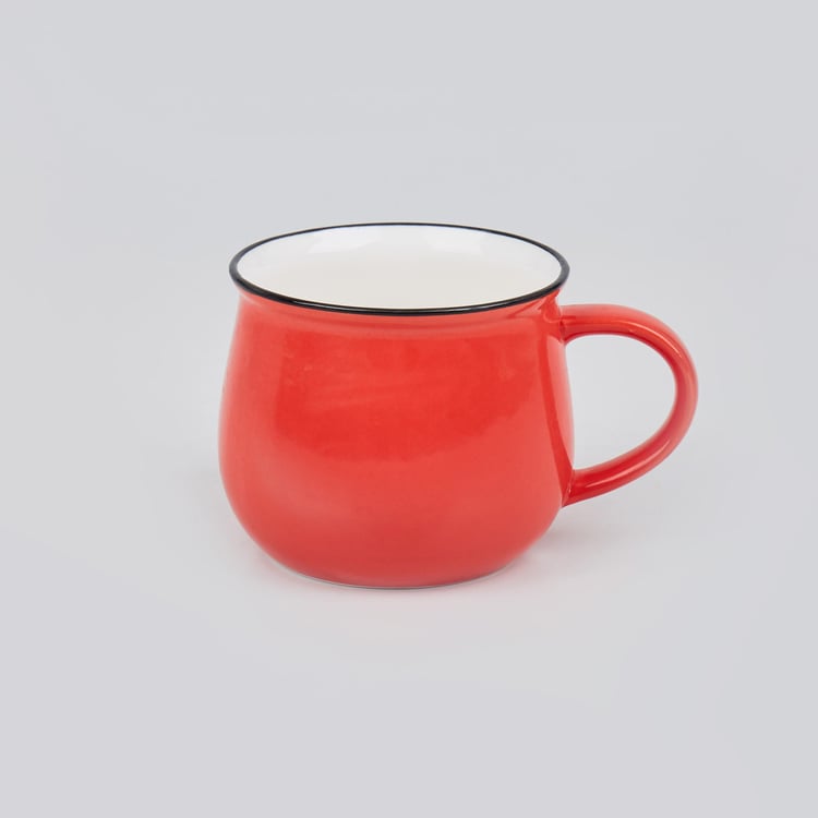 Corsica Bone China Printed Milk Mug - 470ml