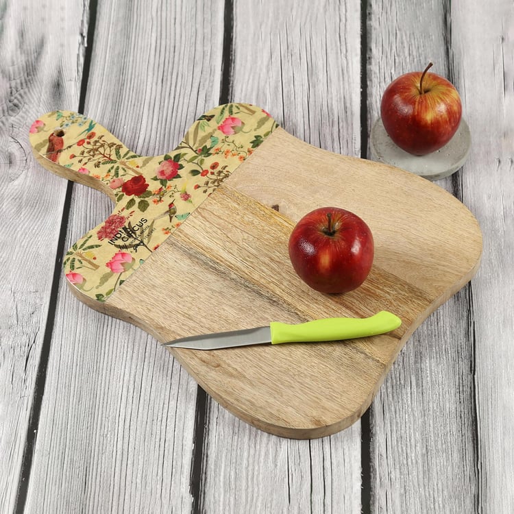 INDIA CIRCUS Bird Land Mango Wood Chopping Board