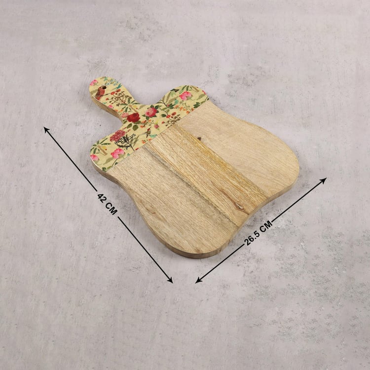 INDIA CIRCUS Bird Land Mango Wood Chopping Board