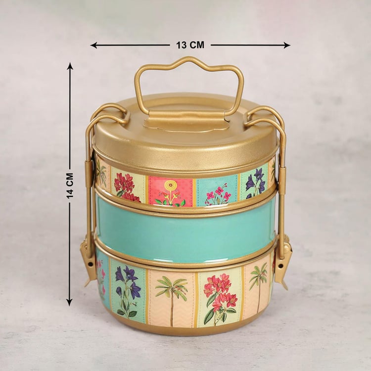 INDIA CIRCUS Blossom Treasure Stainless Steel Lunch Box