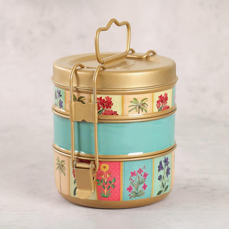 INDIA CIRCUS Blossom Treasure Stainless Steel Lunch Box