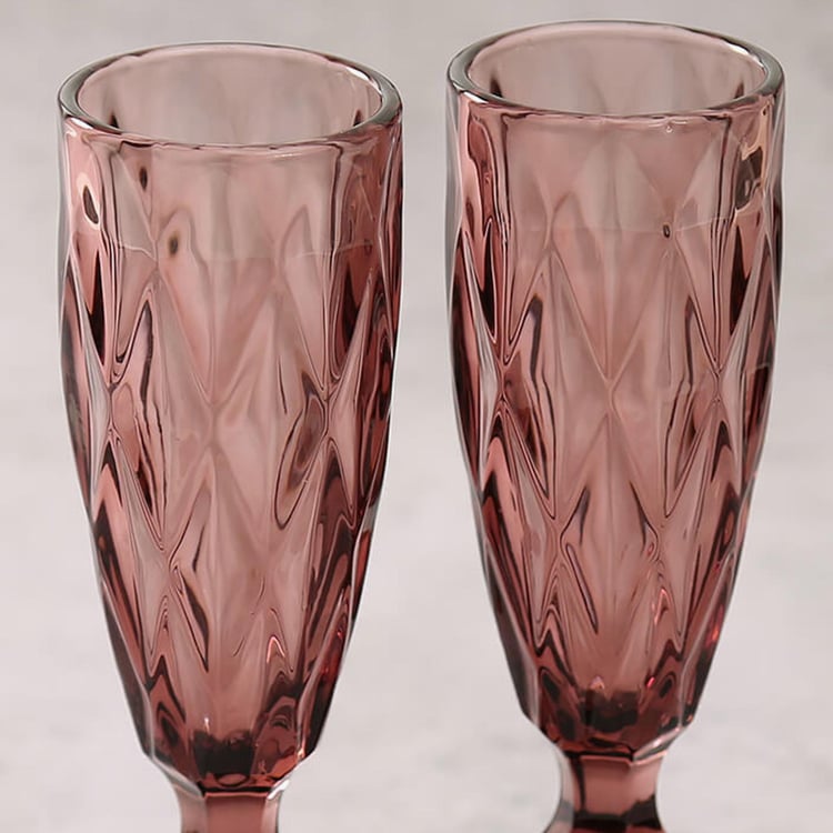 INDIA CIRCUS Set of 2 Champagne Glasses - 150ml