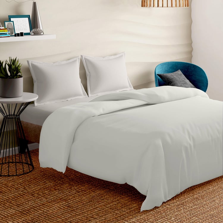 PORTICO Evita Cotton Dyed Double Duvet Cover