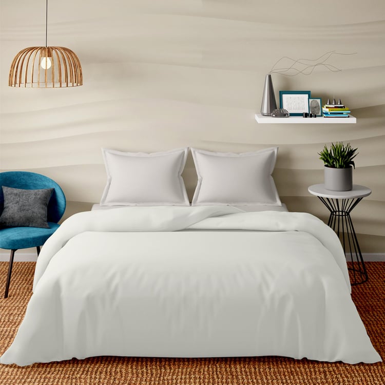 PORTICO Evita Cotton Dyed Double Duvet Cover