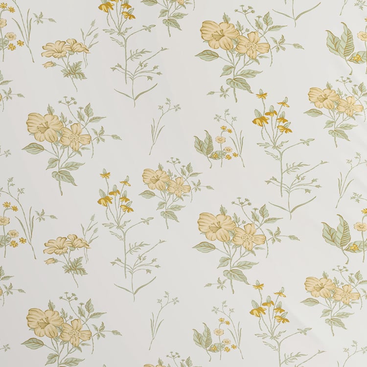 PORTICO Whispering Tales Cotton 220TC Printed 3Pcs Super King Bedsheet Set