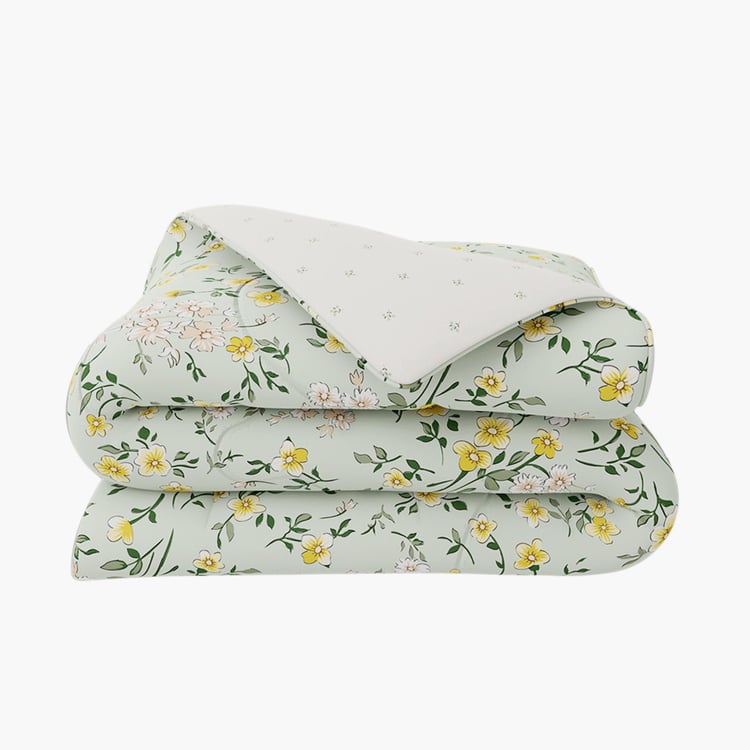 PORTICO Whispering Tales Cotton Printed Double Comforter