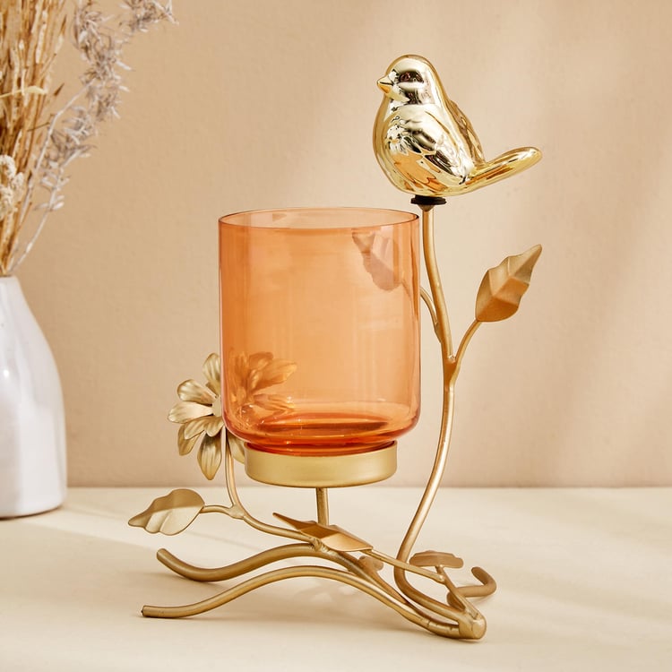 Wables Triumph Metal Bird Votive Holder