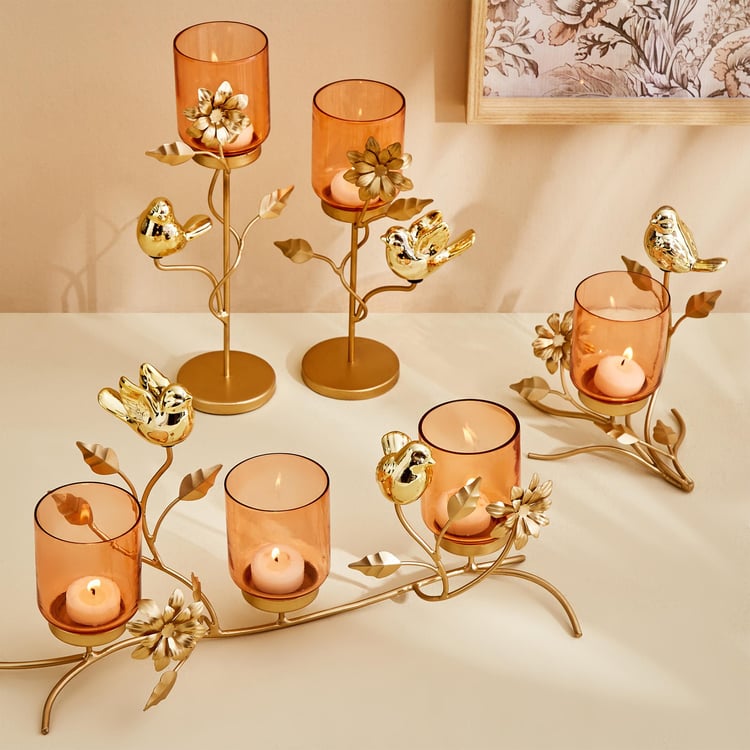 Wables Triumph Metal Bird Votive Holder