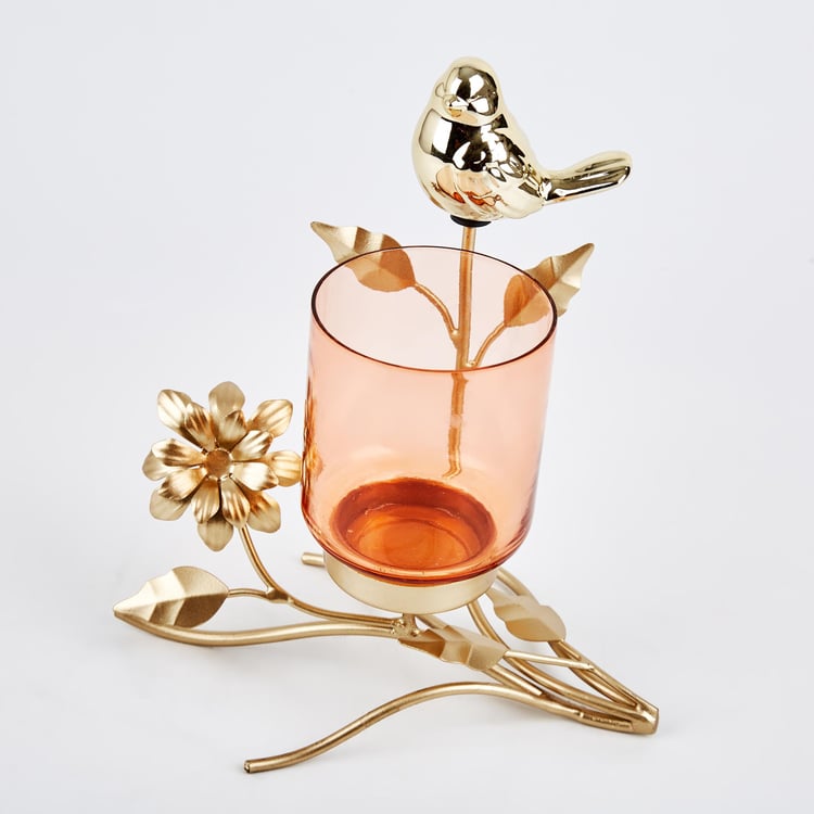 Wables Triumph Metal Bird Votive Holder