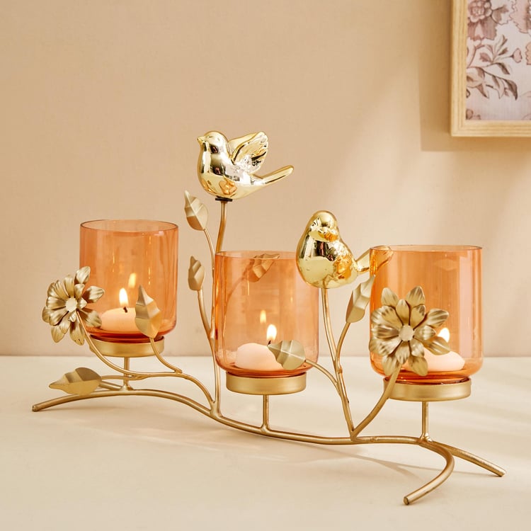 Wables Triumph Glass Multi T-Light Holder