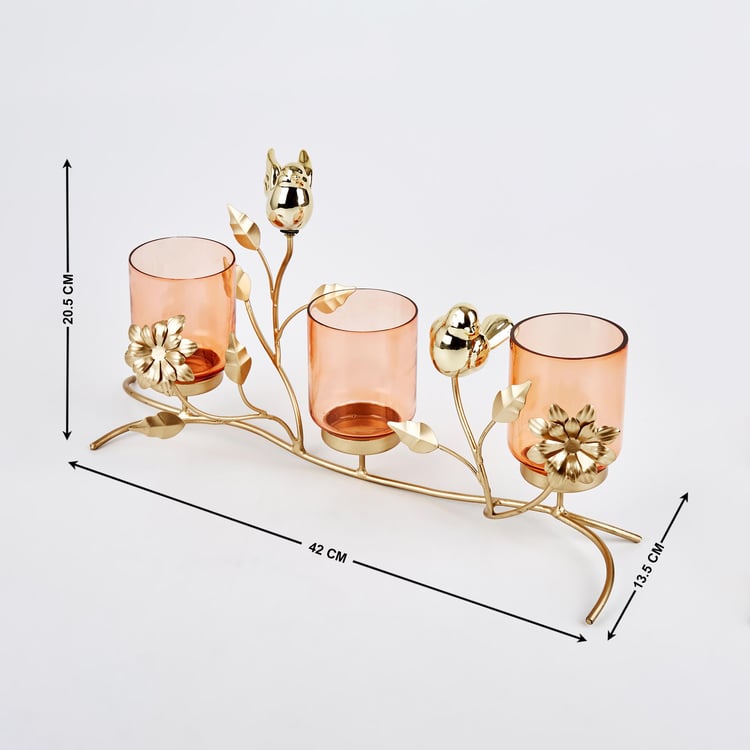 Wables Triumph Glass Multi T-Light Holder