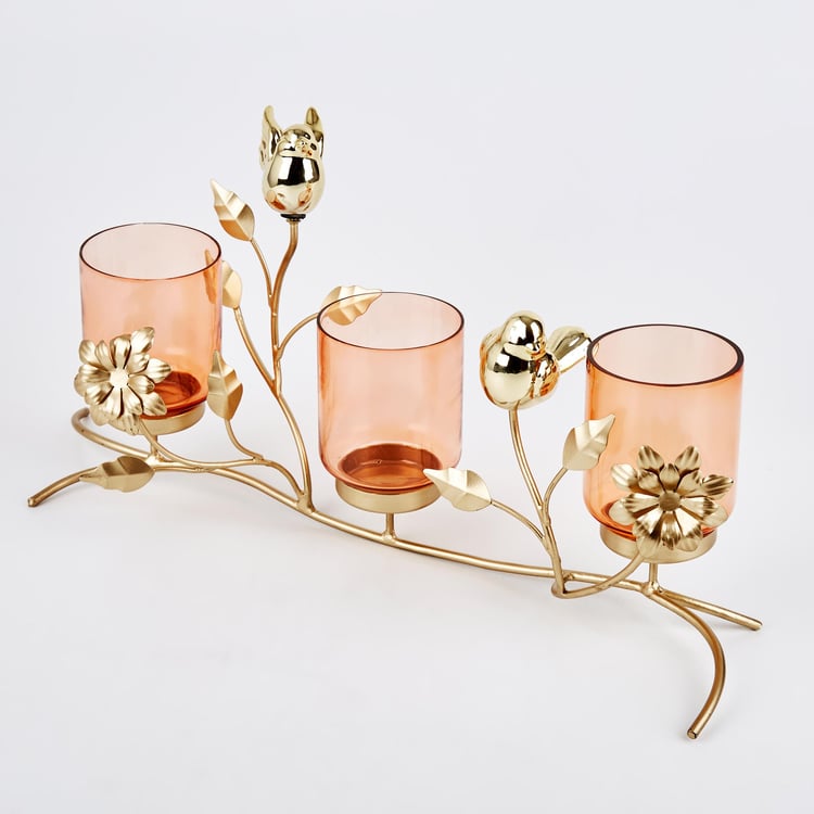 Wables Triumph Glass Multi T-Light Holder