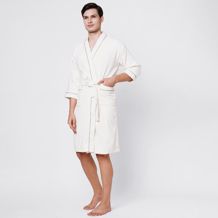 SPACES Exotica Cotton Adult Bathrobe, XL