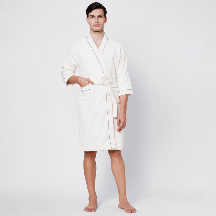 SPACES Exotica Cotton Adult Bathrobe, XL