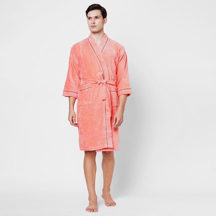 SPACES Exotica Cotton Adult Bathrobe, XL