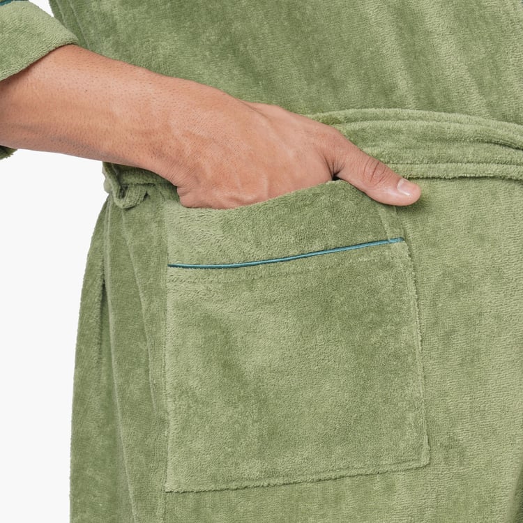 SPACES Exotica Cotton Adult Bathrobe, XL