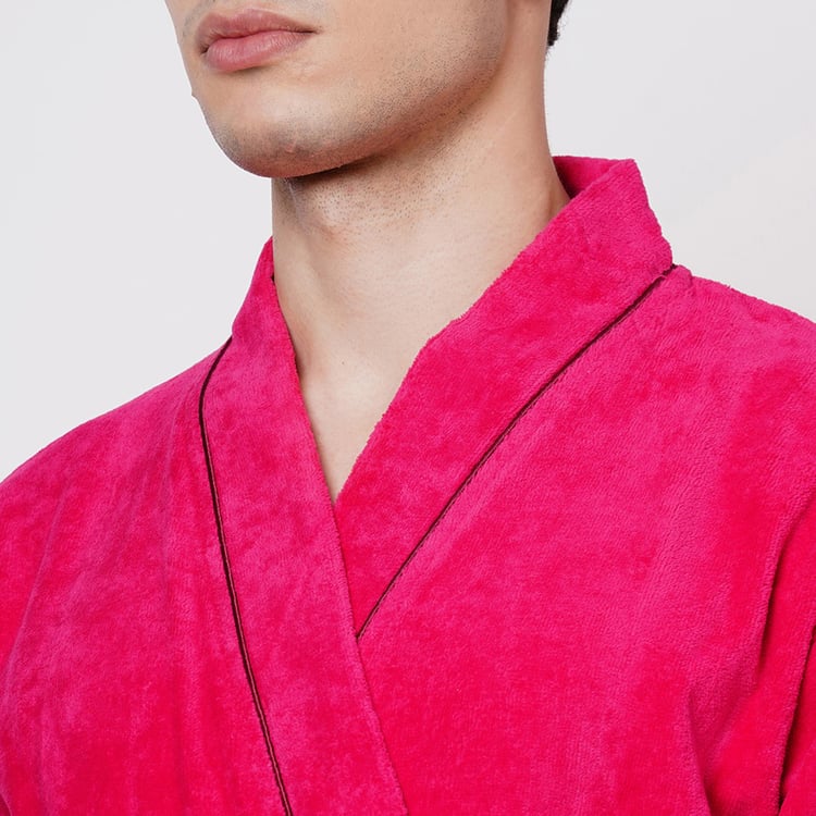 SPACES Exotica Cotton Adult Bathrobe, L