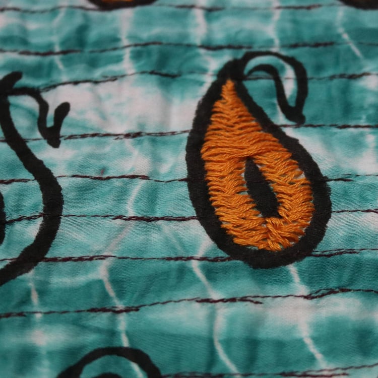 SPACES Spun Embroidered Cushion Cover - 40x40cm