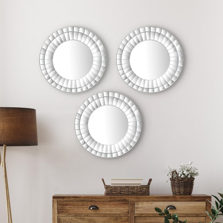 Ananda Carnival Set of 3 Modern Mirrors