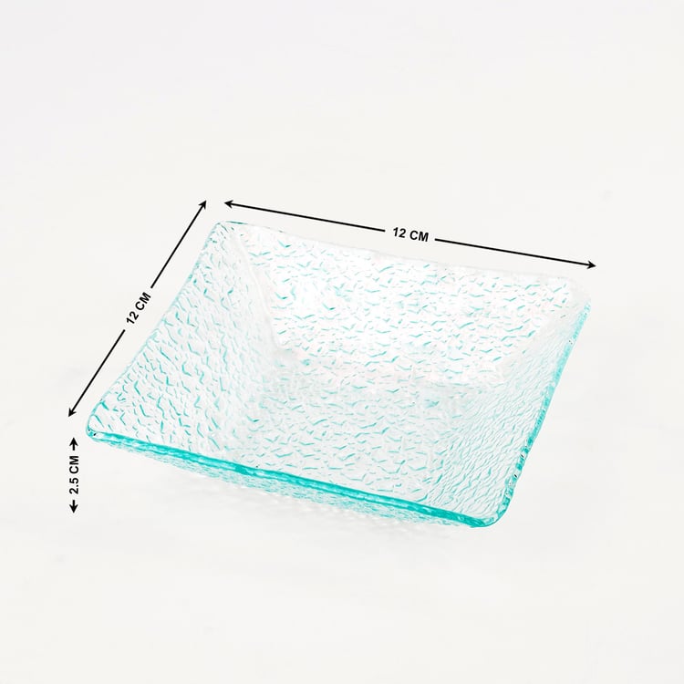 Abaco Barney Set of 2 Glass Chip and Dip Platter