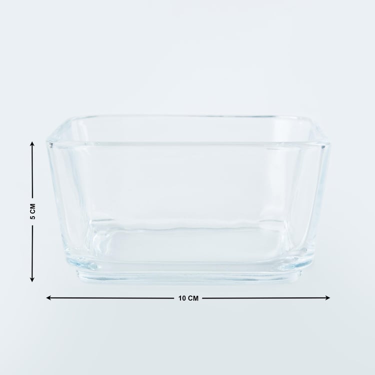 Travis Set of 4 Glass Serving Bowls with Tray - 280ml