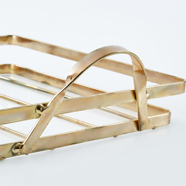 Travis Set of 4 Glass Serving Bowls with Tray - 280ml