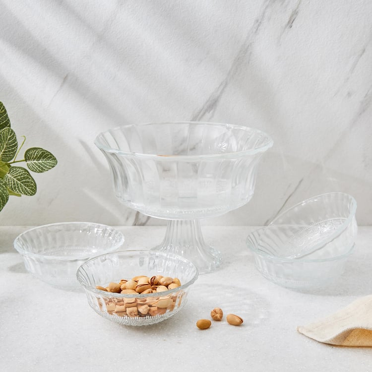 Tuscany Spital 5Pcs Glass Serving Bowl Set