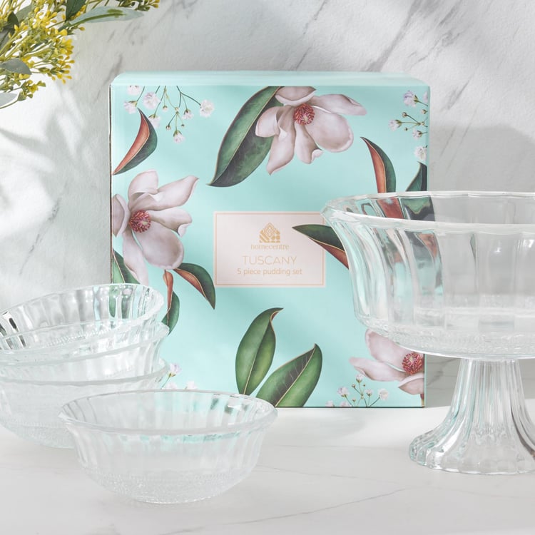 Tuscany Spital 5Pcs Glass Serving Bowl Set
