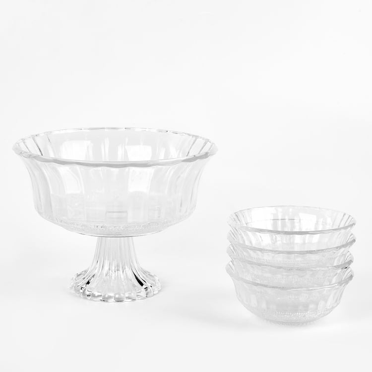 Tuscany Spital 5Pcs Glass Serving Bowl Set