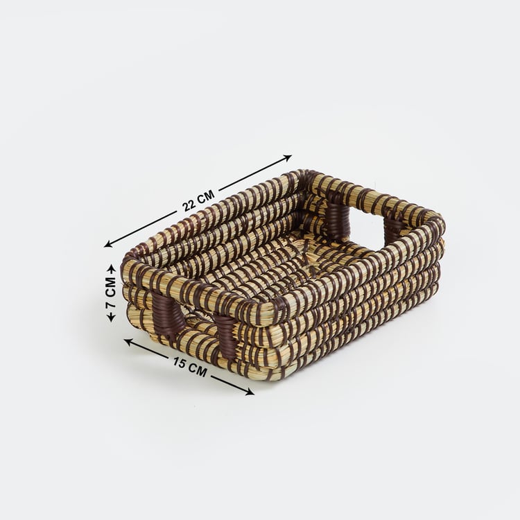 Wilton Reed Seagrass Storage Tray