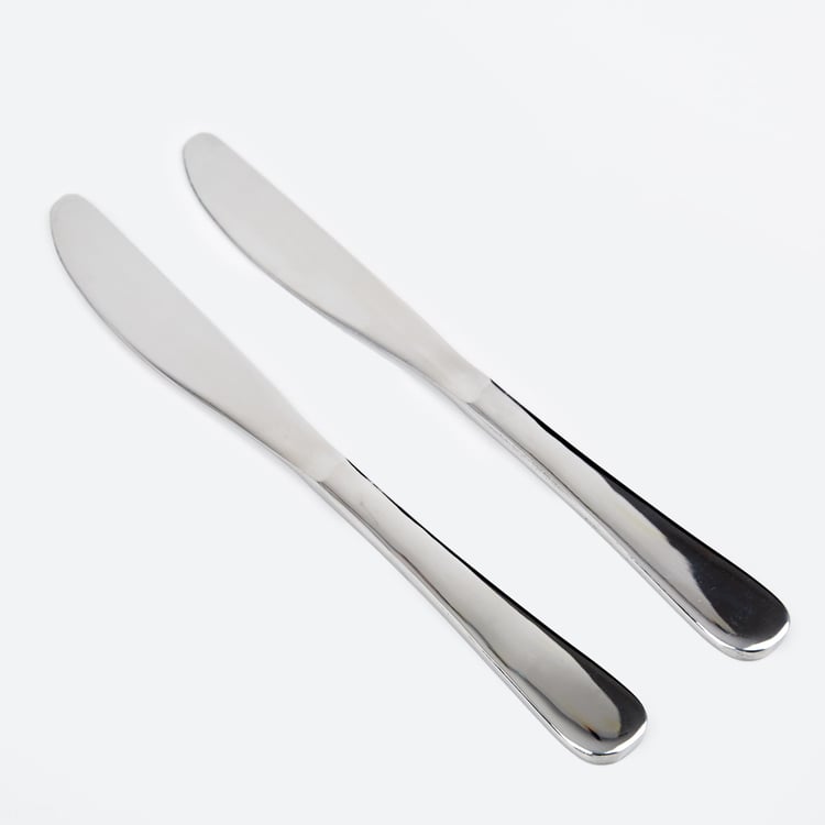 Glister Rosemary Set of 2 Stainless Steel Dessert Knives