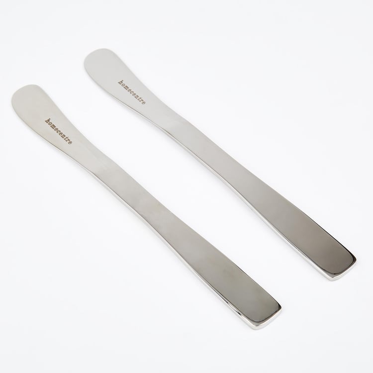 Glister Dune Set of 2 Stainless Steel Butter Knives