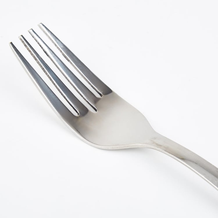 Glister Dune Set of 6 Stainless Steel Dinner Forks