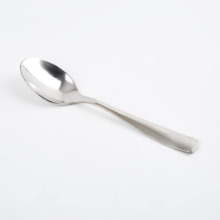 Glister Dune Set of 6 Stainless Steel Teaspoons