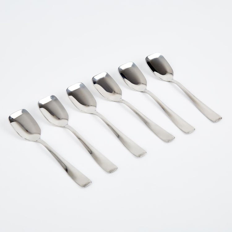 thumbnail image 2 of Small Stainless Steel Ice Cream Spoon Coffee Spoons Dessert Spoons 2 of 13