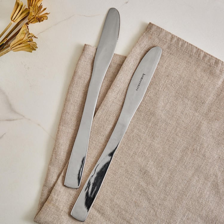 Glister Dune Set of 2 Stainless Steel Dessert Knife