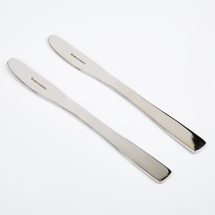 Glister Dune Set of 2 Stainless Steel Dessert Knife